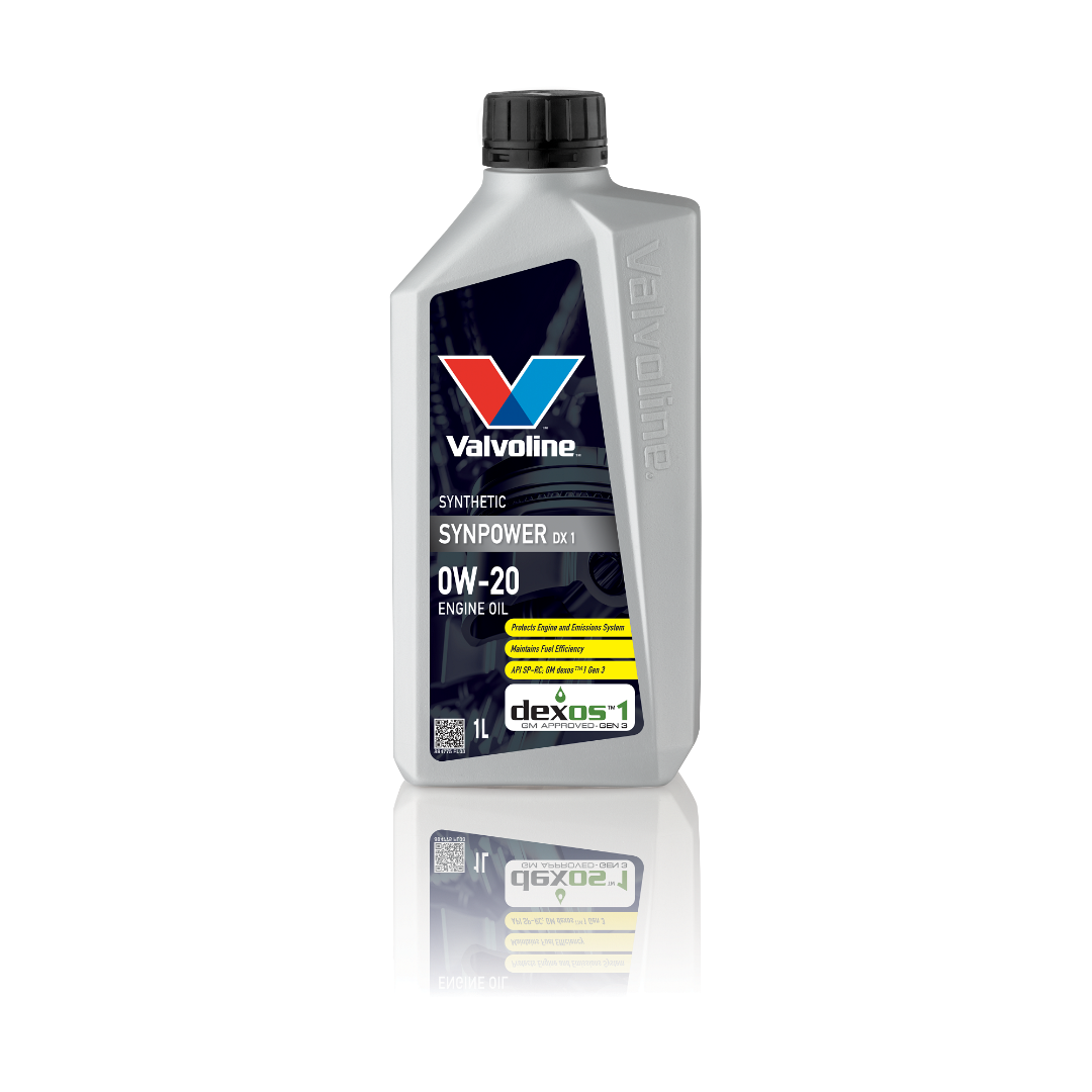 Масло моторное синтетическое Valvoline SynPower DX1 SAE 0W-20 1л